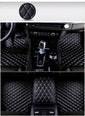 Diamond Stitching Custom Luxury Car Mats Set