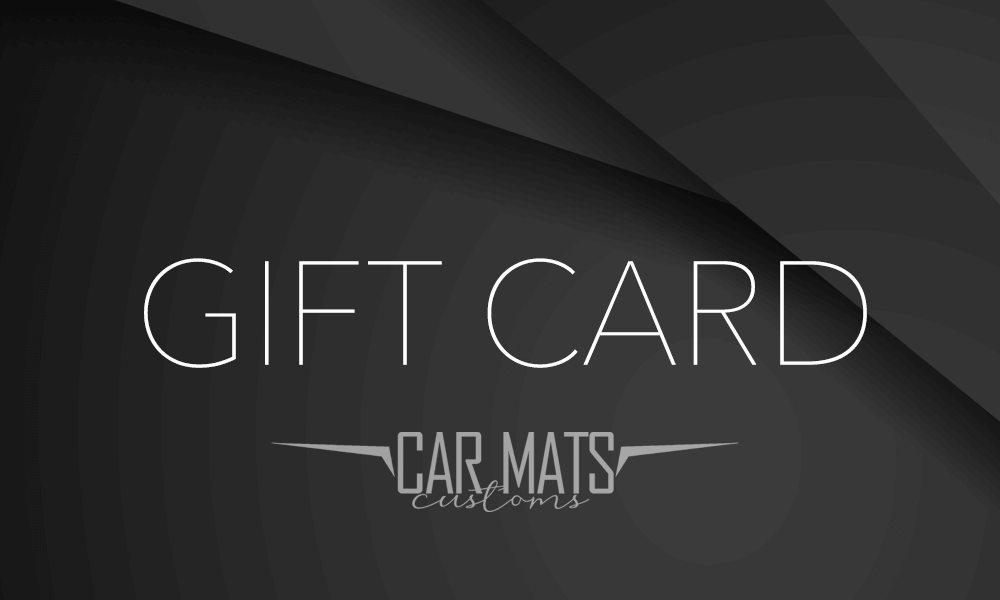 Car Mats Customs Gift Card