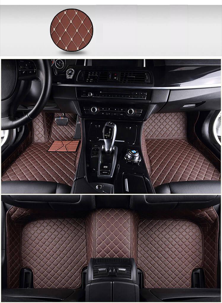 Coffee Purple car floor mats for Infitity,Acura, Genesis,Fiat and Holden