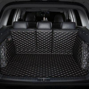 Trunk Mats For Car, Truck & SUV Luxus Car Mats Custom All-Weather  Waterproof Diamond Auto Boot Liner Carpets Rugs Red